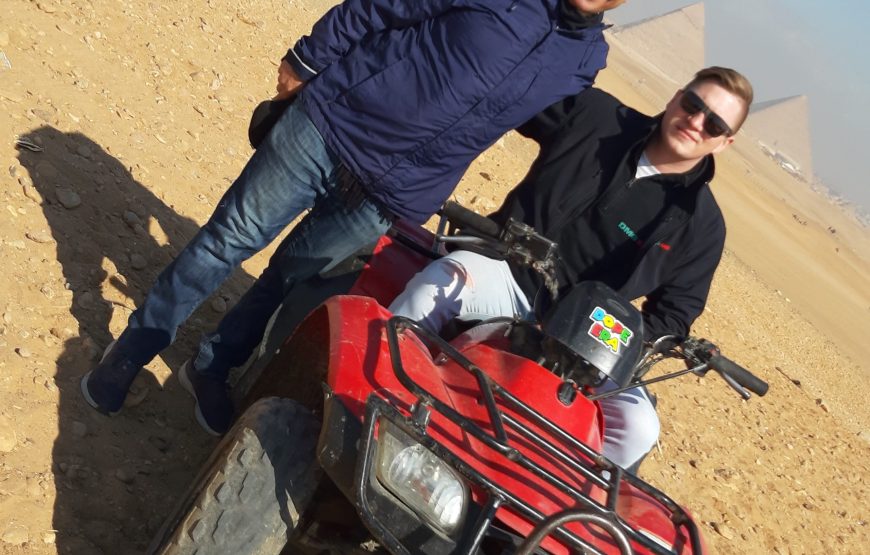 Cairo:  Quad Bike at Pyramids